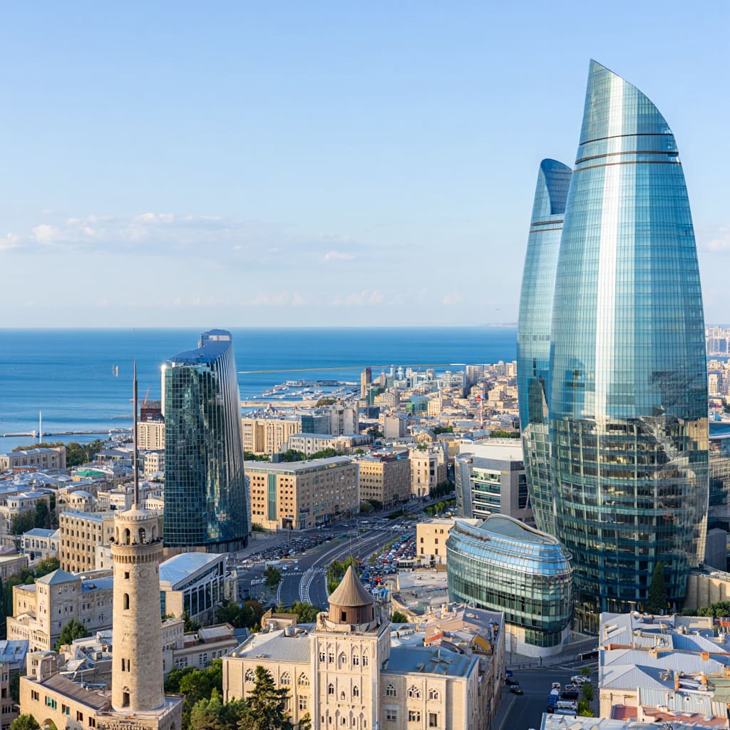Bakü Şehir Manzarası
